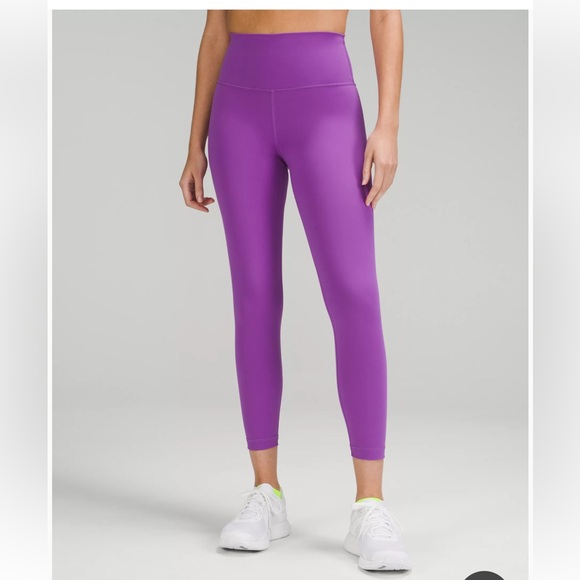 Lululemon Athletica Align Vibrant Purple Leggings - Picture 2 of 9